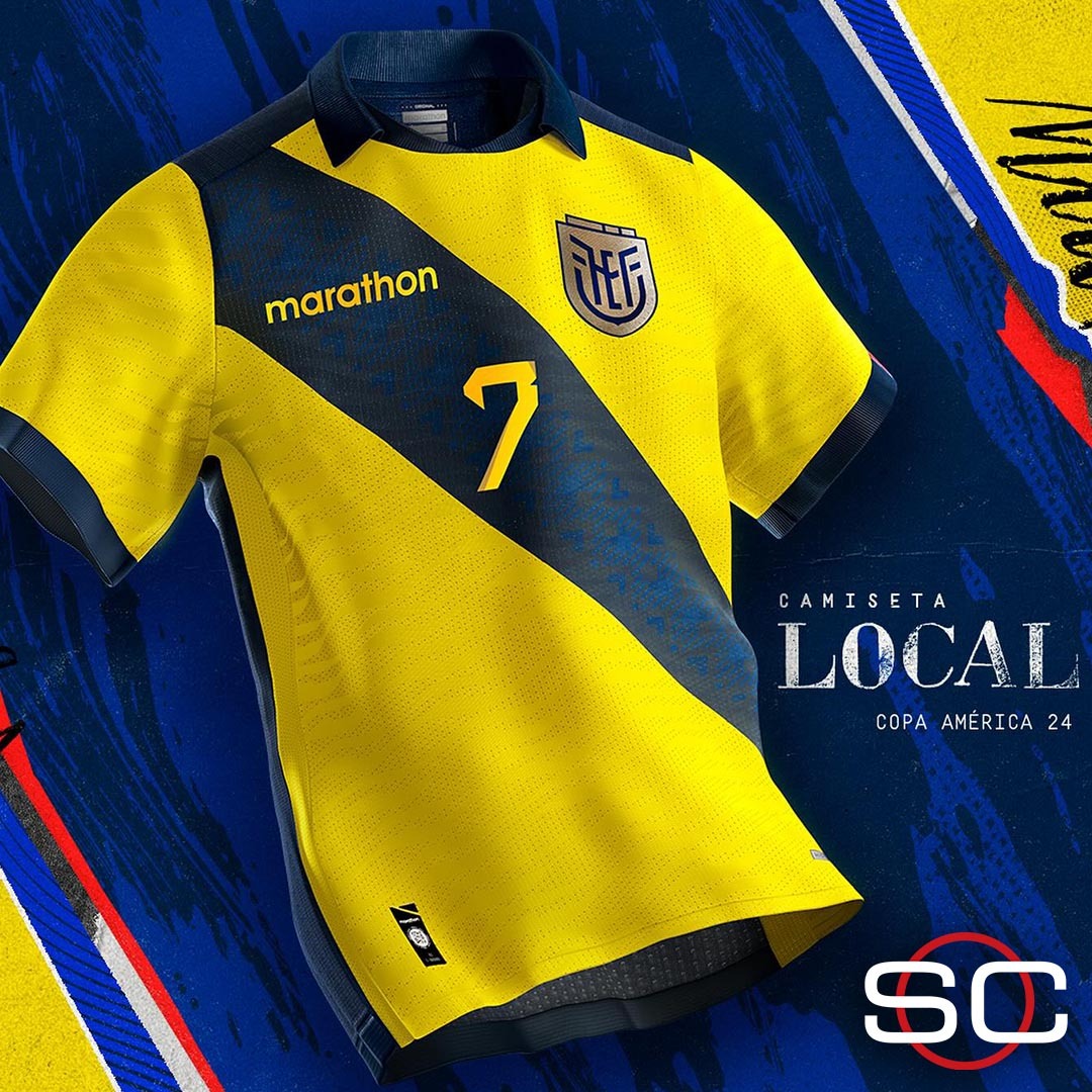 Presentación de las Nuevas Camisetas de la Selección Ecuatoriana para ...